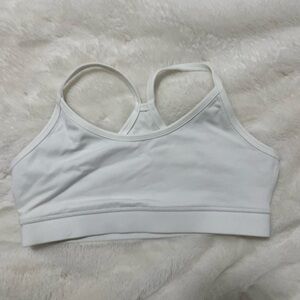 Lululemon white sports bra